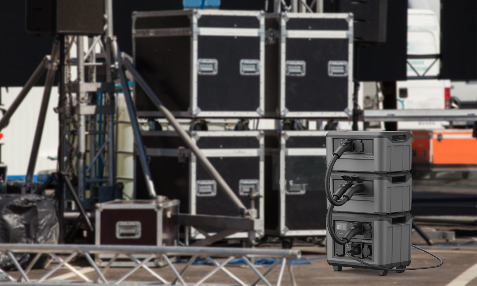 Powerxon portable power station for events