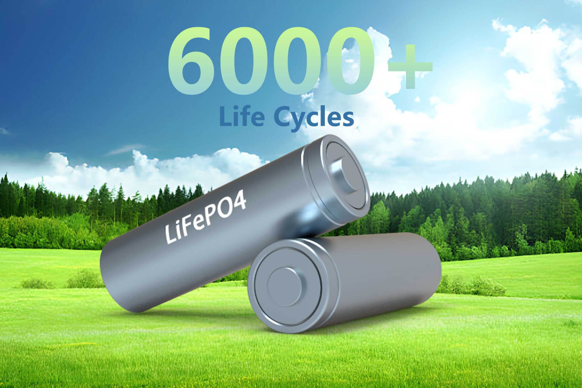 Battery with 6000 life cycles