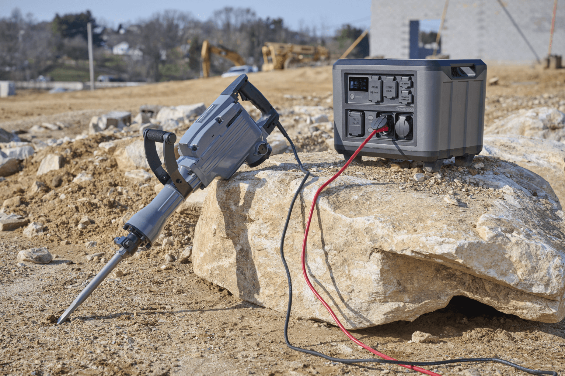 PowerXon portable power station for heavy duty tool